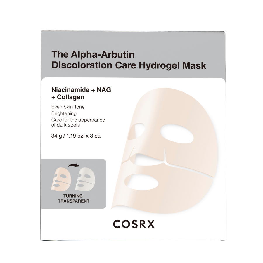 The Alpha-Arbutin Discoloration Care Hydrogel Mask