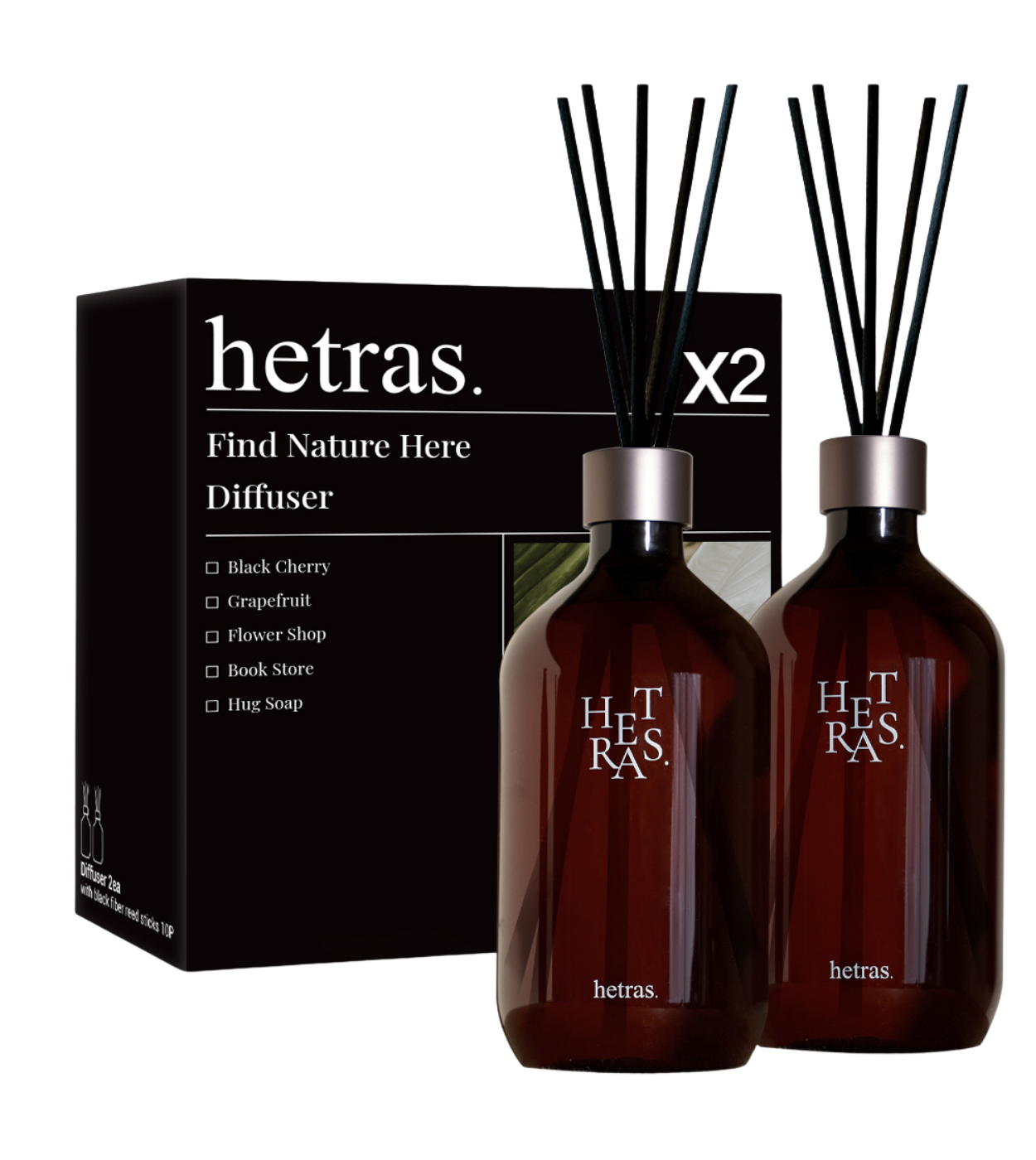 Premium Diffuser - Hotel Wood (2 stk)
