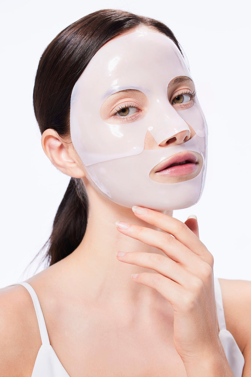 Advanced Snail Mucin Glass Glow Hydrogel Mask_3ea