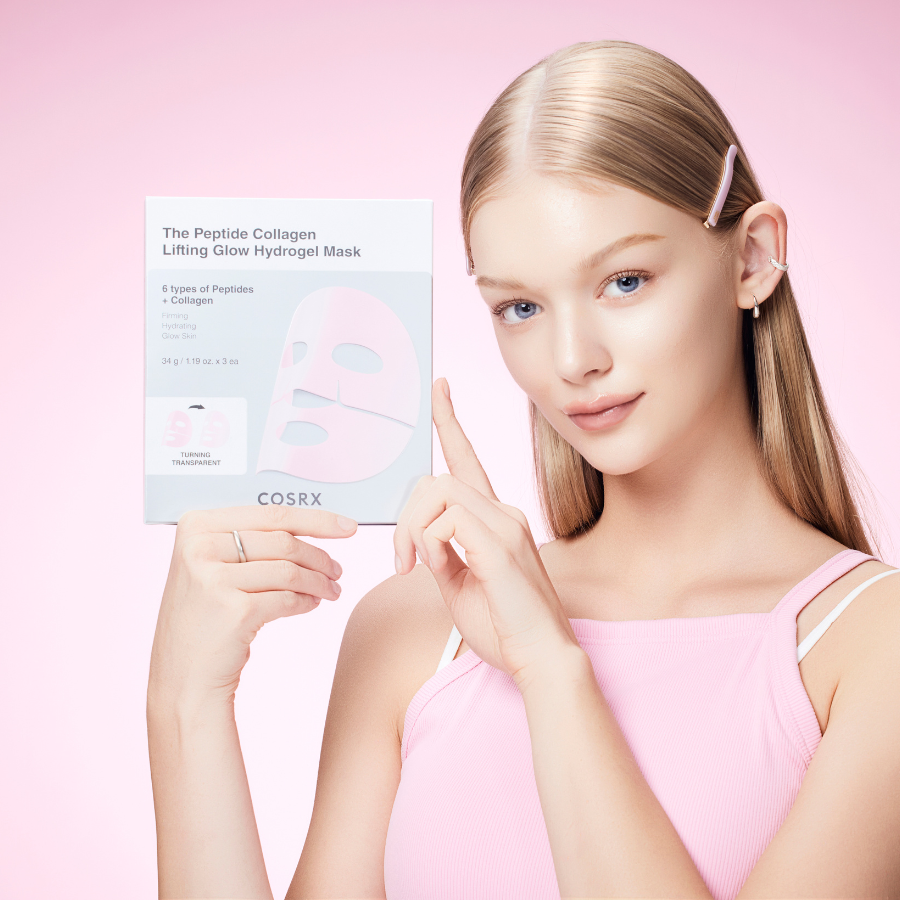 The Peptide Collagen Lifting Glow Hydrogel Mask